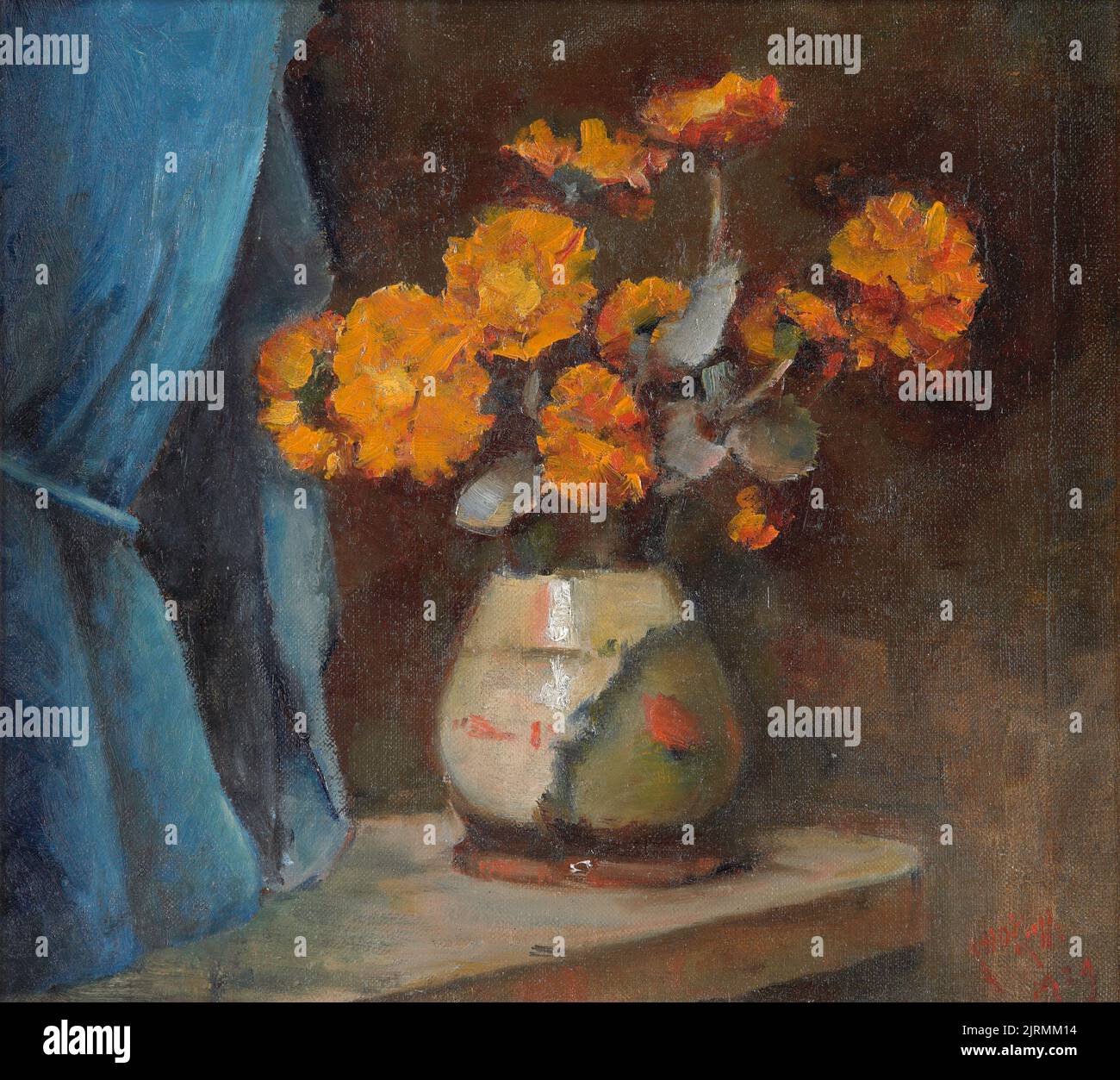 Die zerbrochene Vase, 1929, Dunedin, von Alfred O'Keeffe. Stockfoto