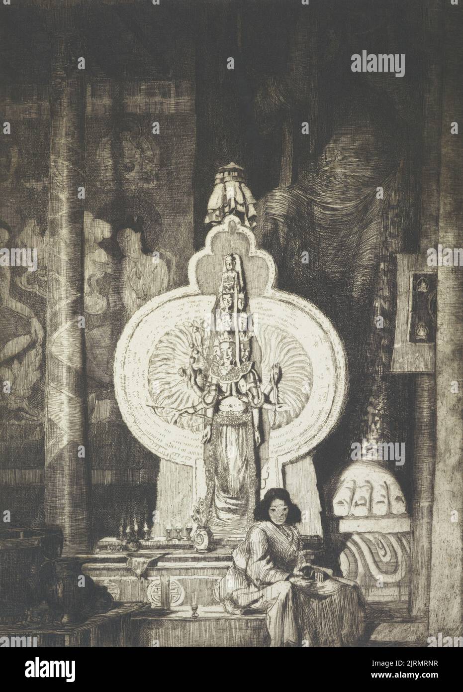 The Shrine, 1922, von Ernest Stephen Lumsden. Geschenk von Frau Harold Wright, 1965. Stockfoto