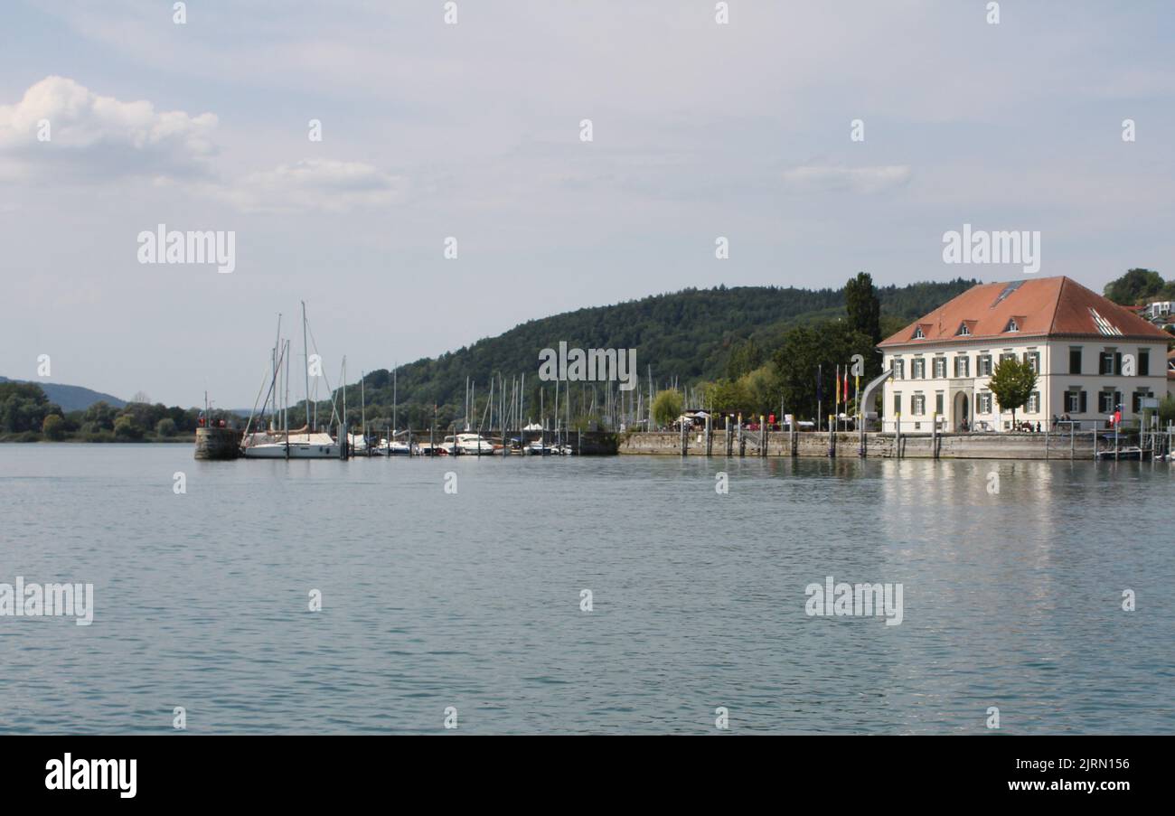 Zollhaus Ludwigshafen Stockfoto