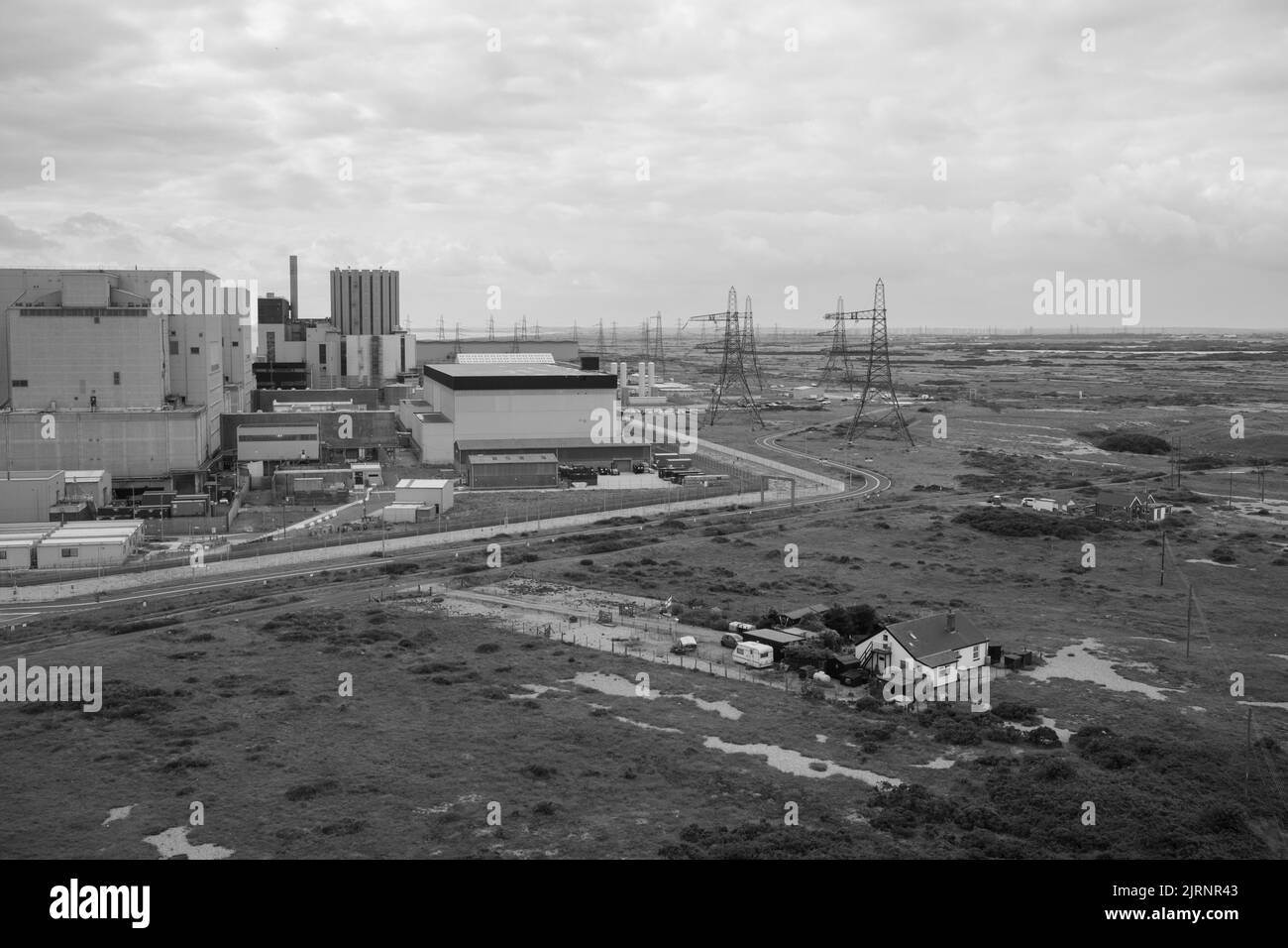 Kraftwerk Dungeness B, Dungeness. Kent Stockfoto