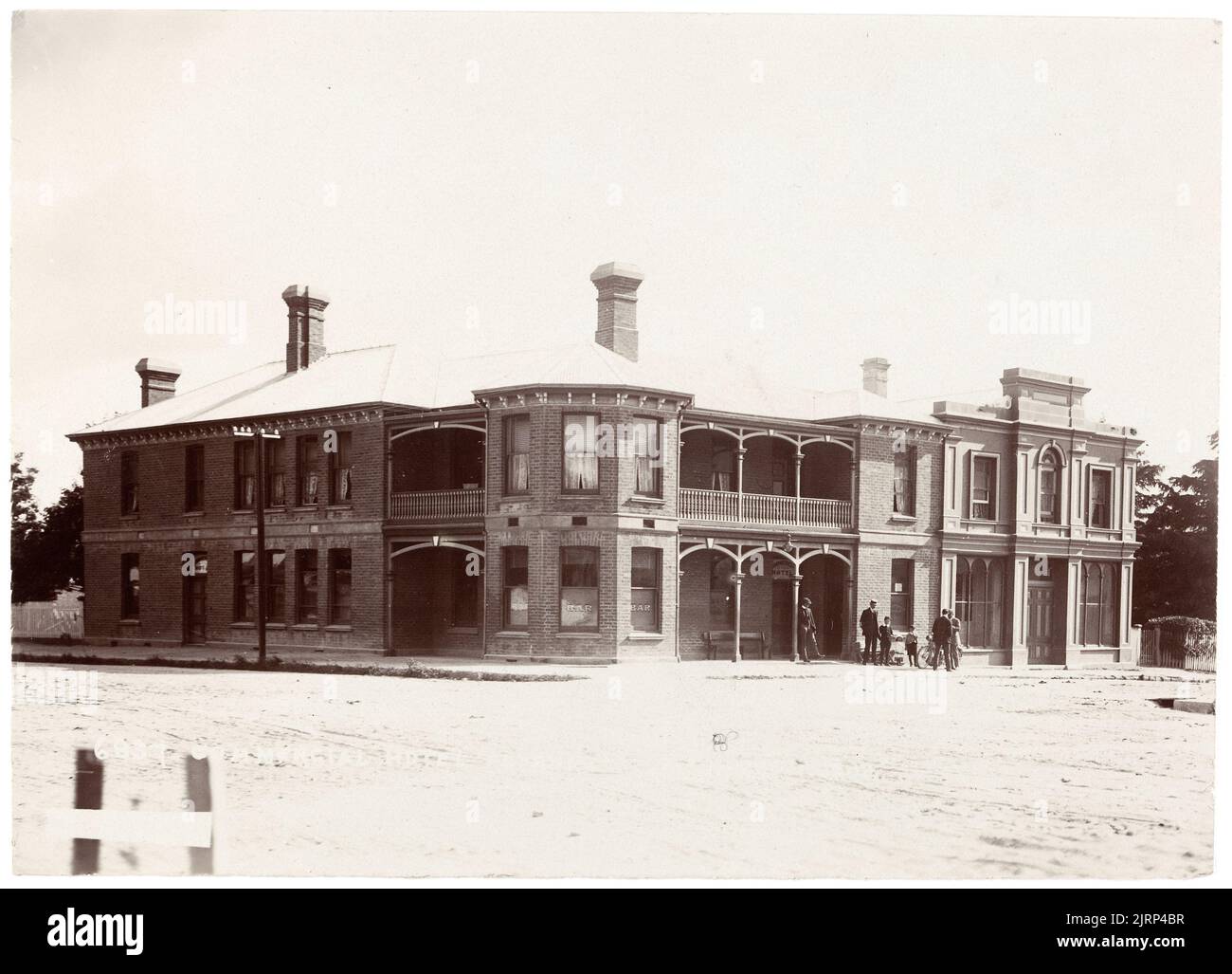 Commercial Hotel, 01. Dezember 1912, Dunedin, von Muir & Moodie. Stockfoto