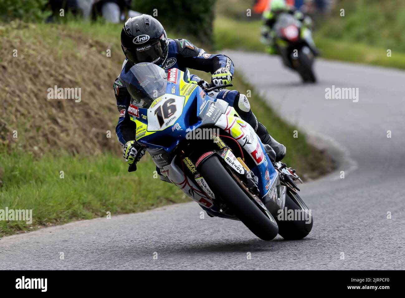 Irish Motorcycle Pure Road Racing 2022 Stockfoto