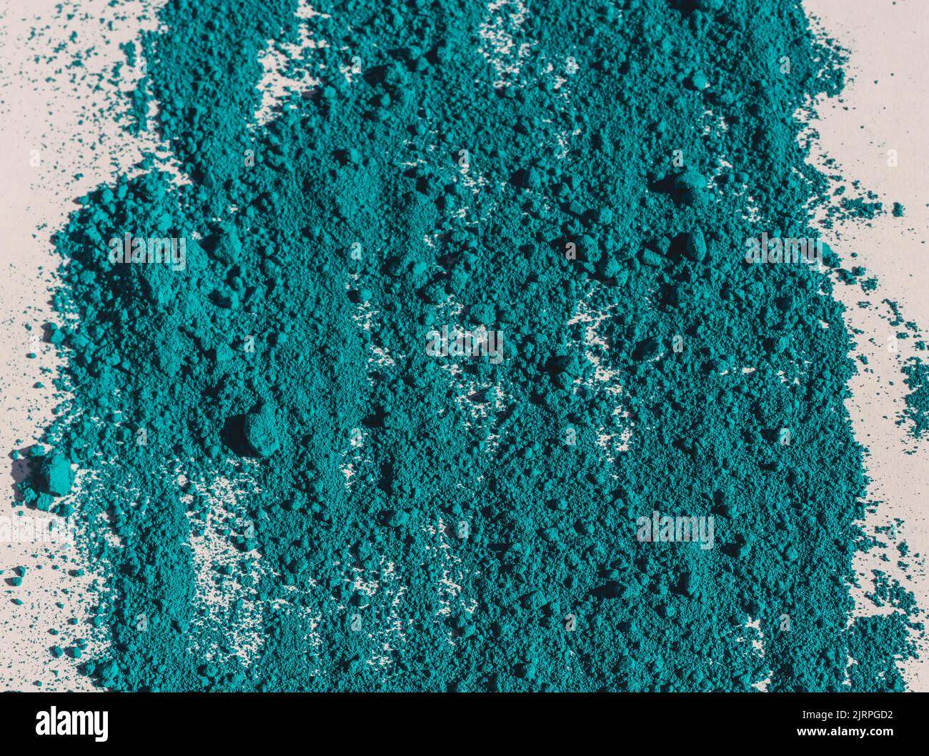 Chemische blaue Erde Stockfoto