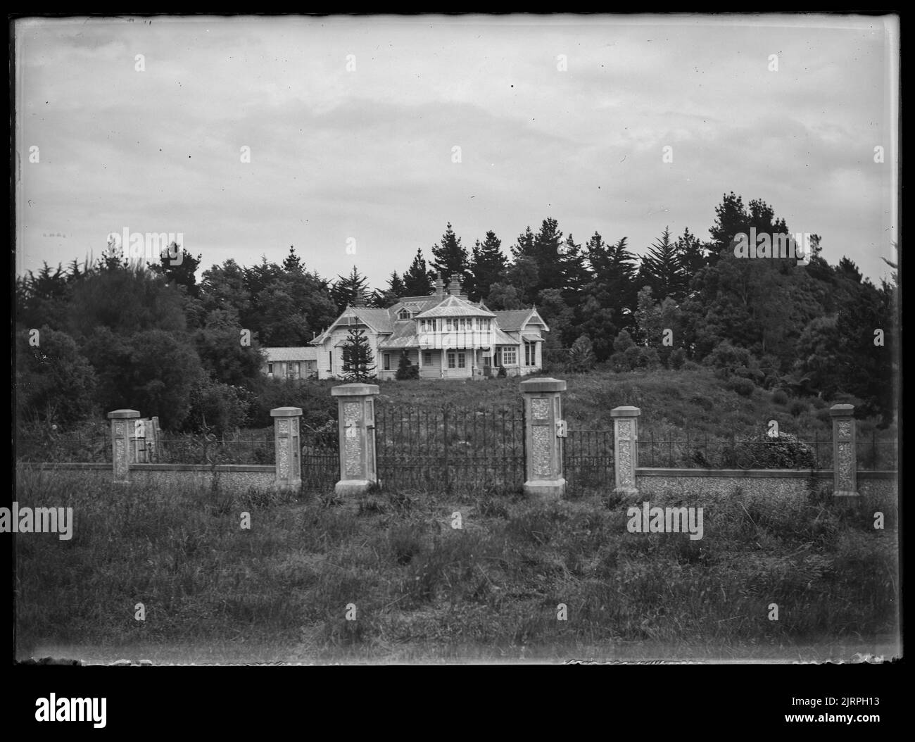 Shannon-Tokomaru-Linton : 1. Januar 1926, 01. Januar 1926, von Leslie Adkin. Stockfoto