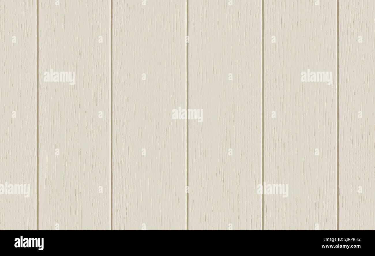 Küchenblock aus lackiertem Holz mit Nut- und Nut-Muster. Nahtlos wiederholende Textur oder Hintergrund in einer modernen Muschelfarbe Stockfoto