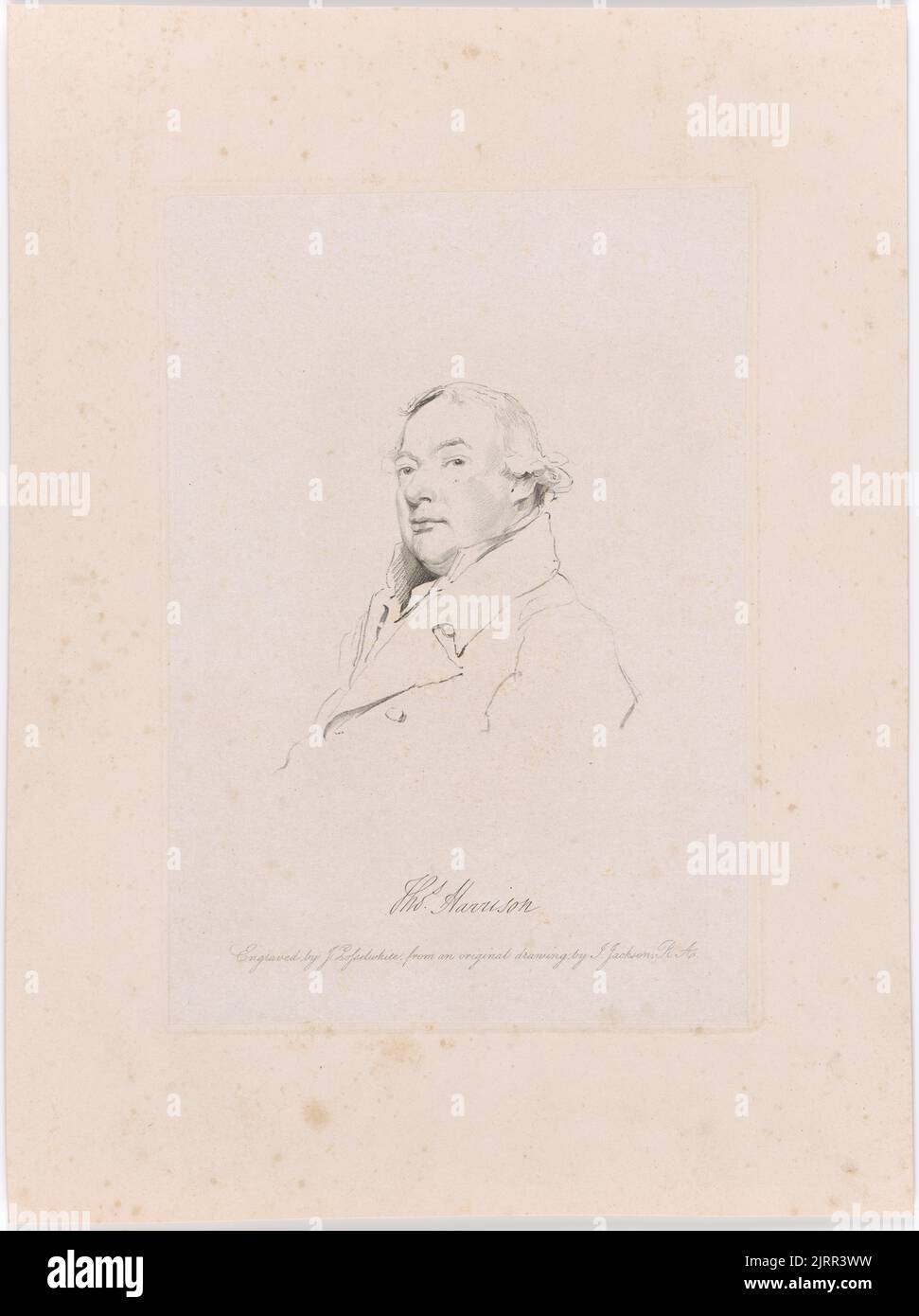 Thomas Harrison, von John Jackson. Stockfoto