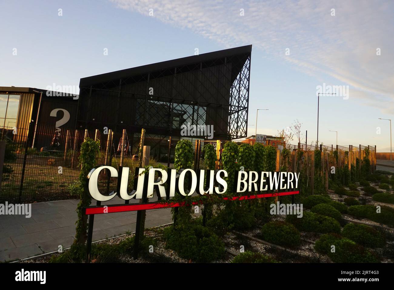 Curious Brewery in Ashford, Kent, Vereinigtes Königreich Stockfoto
