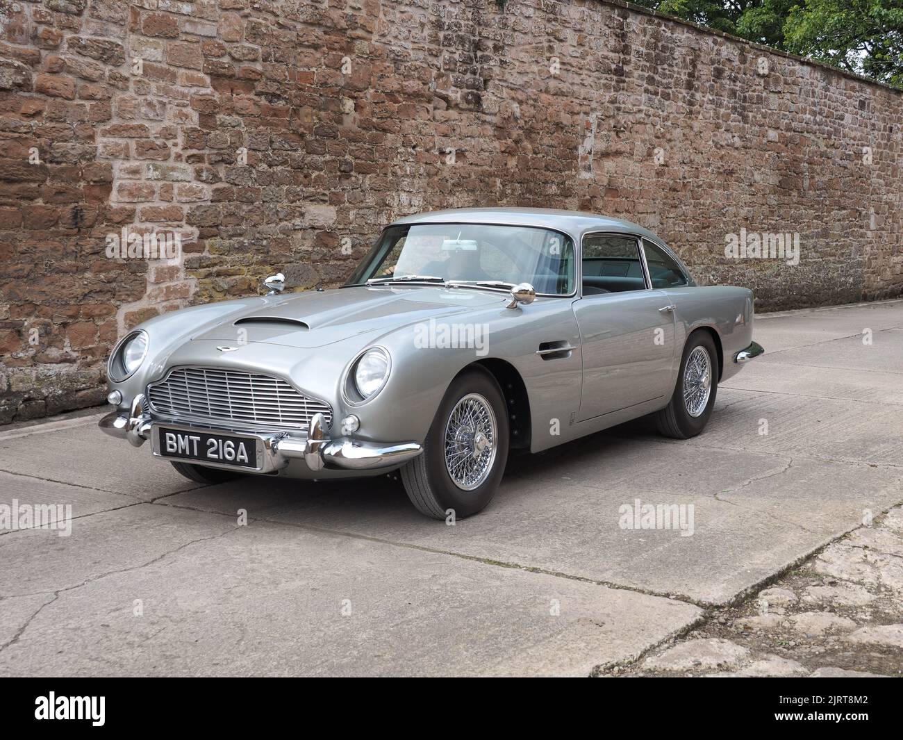 Aston Martin DB5 Goldfinger Fortsetzung Stockfoto