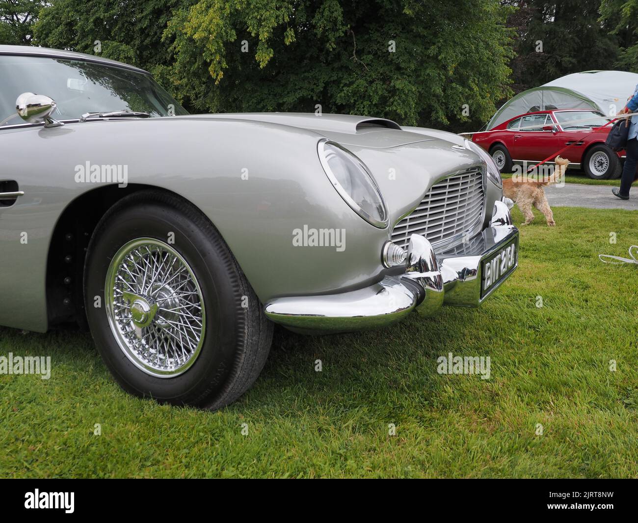 Aston Martin DB5 Goldfinger Fortsetzung Stockfoto