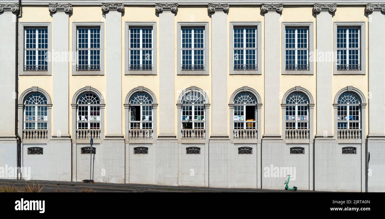 Fassade Fridericanum, Kassel Stockfoto