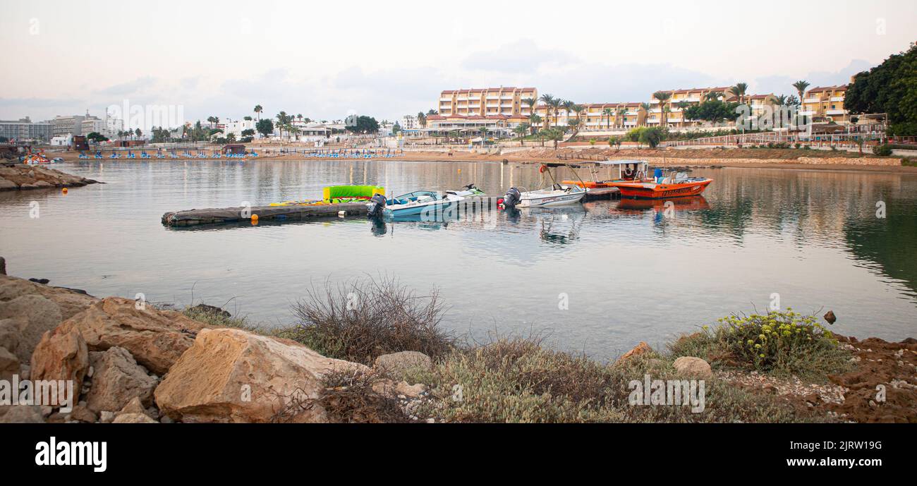 Kalamies Beach View - Protaras, Zypern Stockfoto