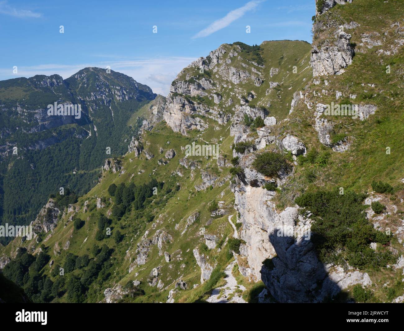 Monte Maniva - Italien Stockfoto