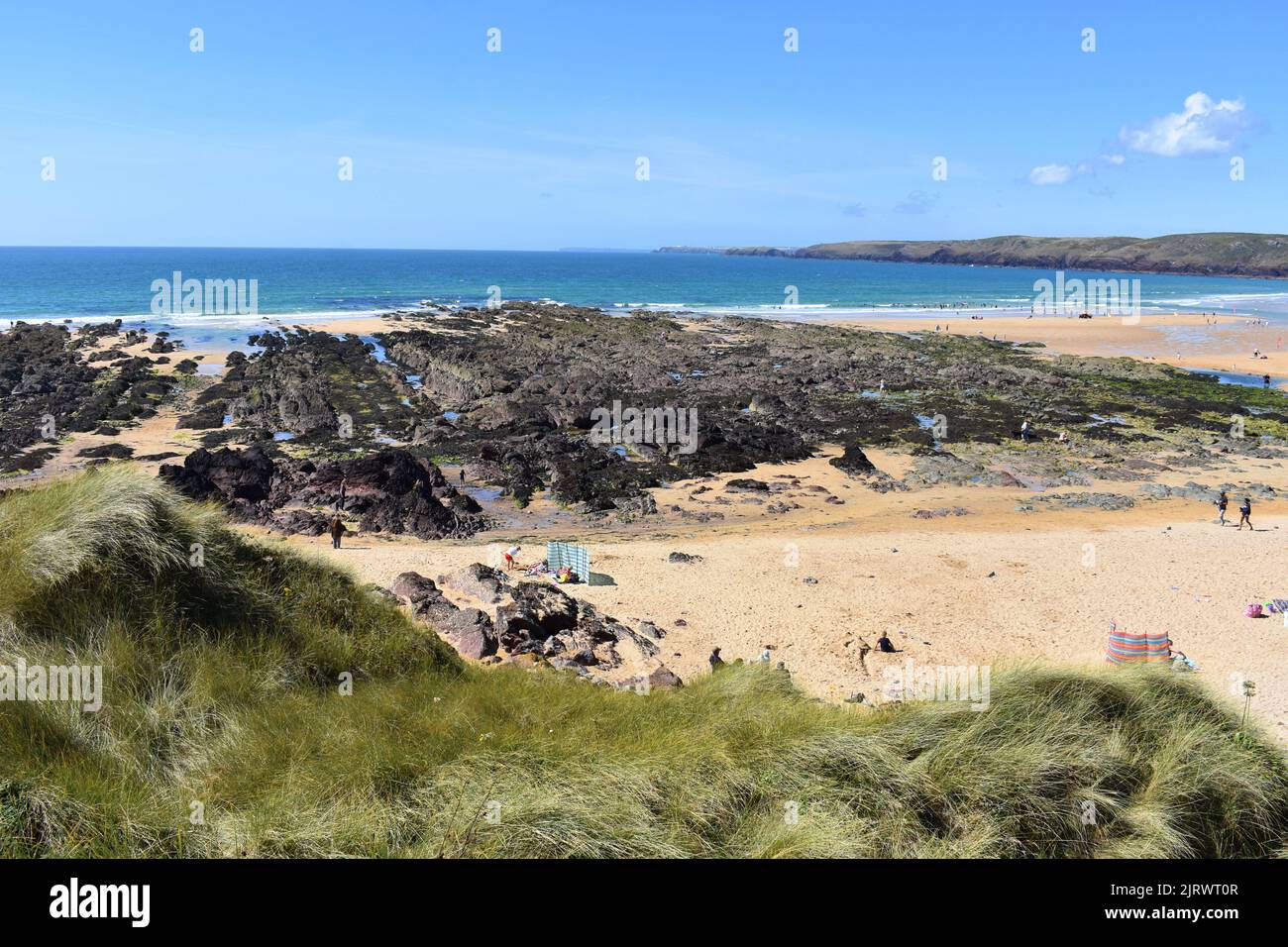 Freshwater West Strand, Pembrokeshire, Wales Stockfoto