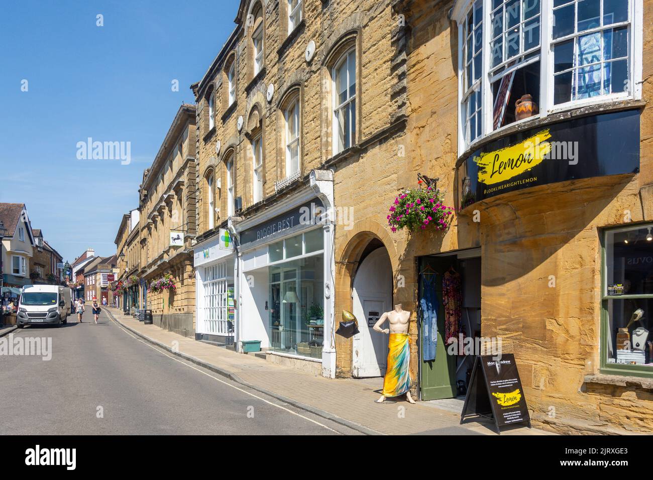 Billige Street, Sherborne, Dorset, England, Vereinigtes Königreich Stockfoto