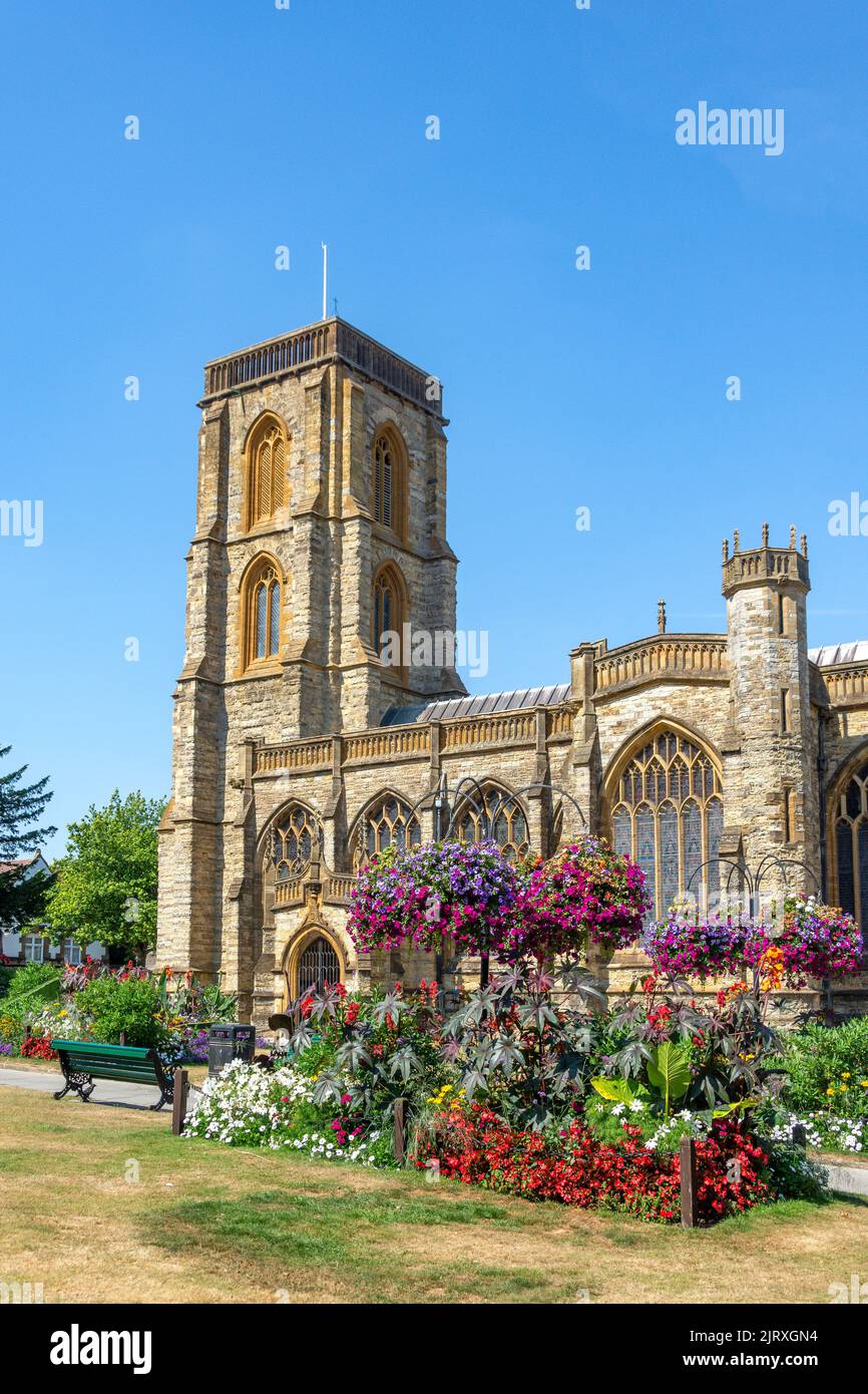 St. John the Baptist Church, Church Street, Yeovil, Somerset, England, Vereinigtes Königreich Stockfoto