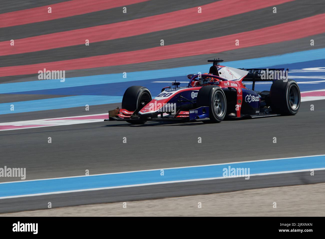 Course F2 GP FRANCE 2022, Le Castellet, FRANKREICH, 24/07/2022 Florent 'MrCrash' B. Stockfoto