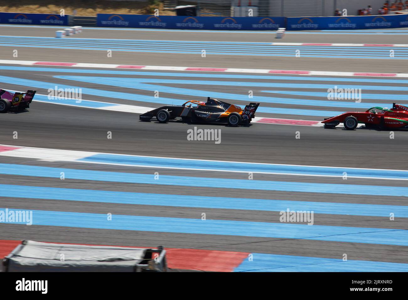 Course W SERIES GP FRANCE 2022, Le Castellet, FRANKREICH, 23/07/2022 Florent 'MrCrash' B. Stockfoto