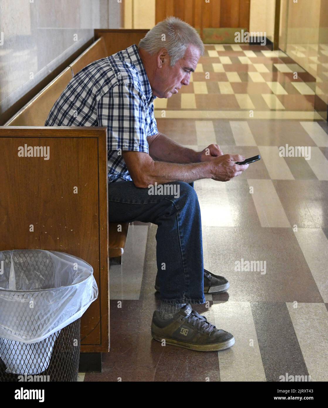 Racine, Wisconsin, USA. 26. August 2022. HARRY WAIT wartet am Freitag