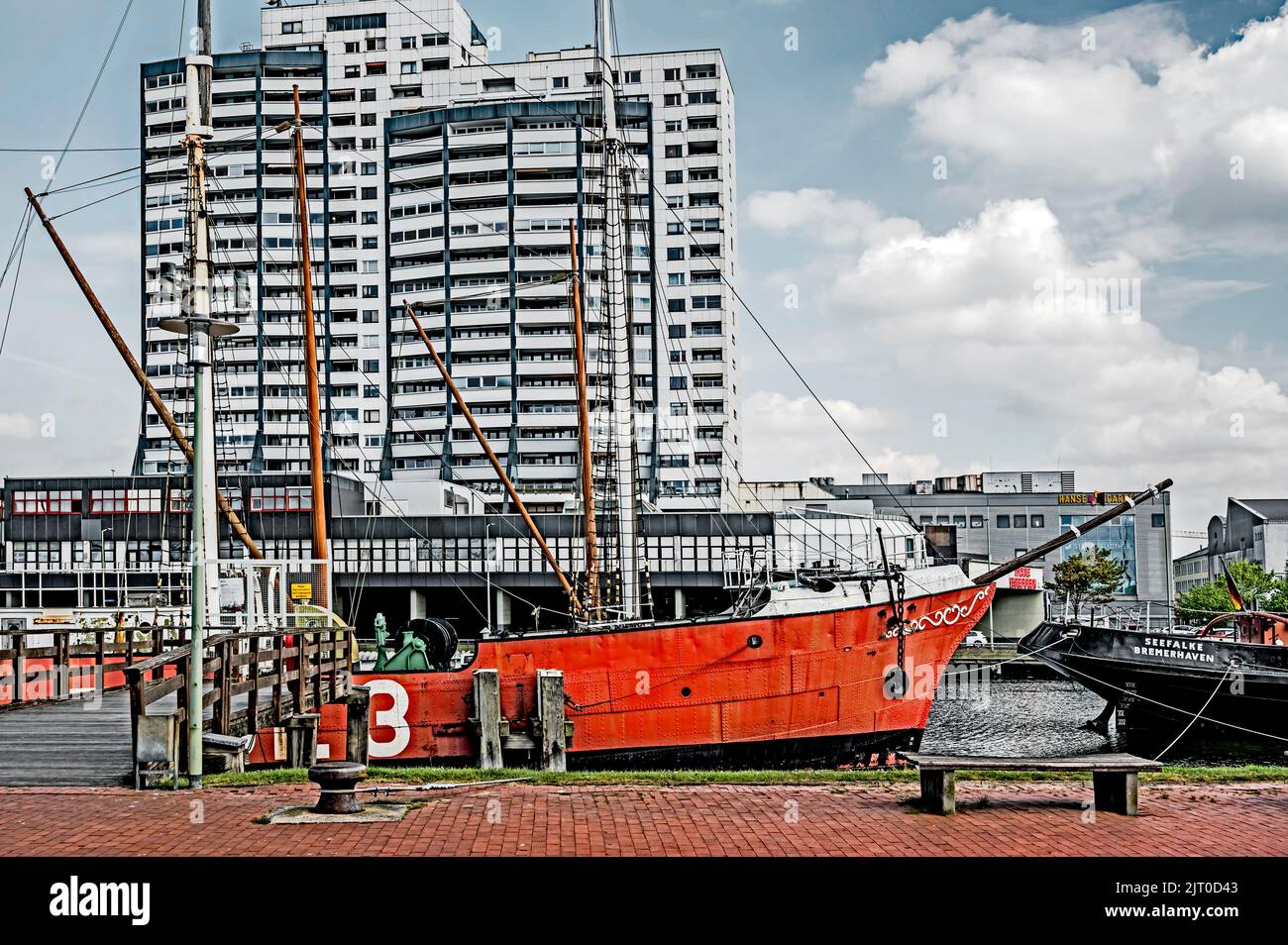 Bremerhaven (Hafen, Hafen) Deutschland Stockfoto