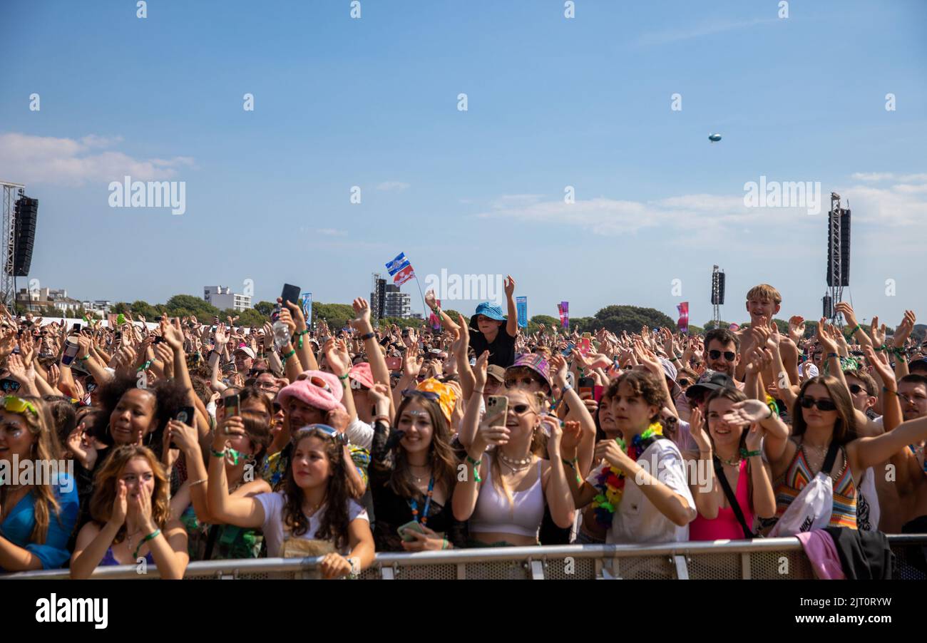 Sugababes beim Victorious Festival 2022. Southsea Common. 27. August 2022. Kredit: Alamy Live Nachrichten/Charlie Raven Gutschrift: Charlie Raven/Alamy Live Nachrichten Stockfoto