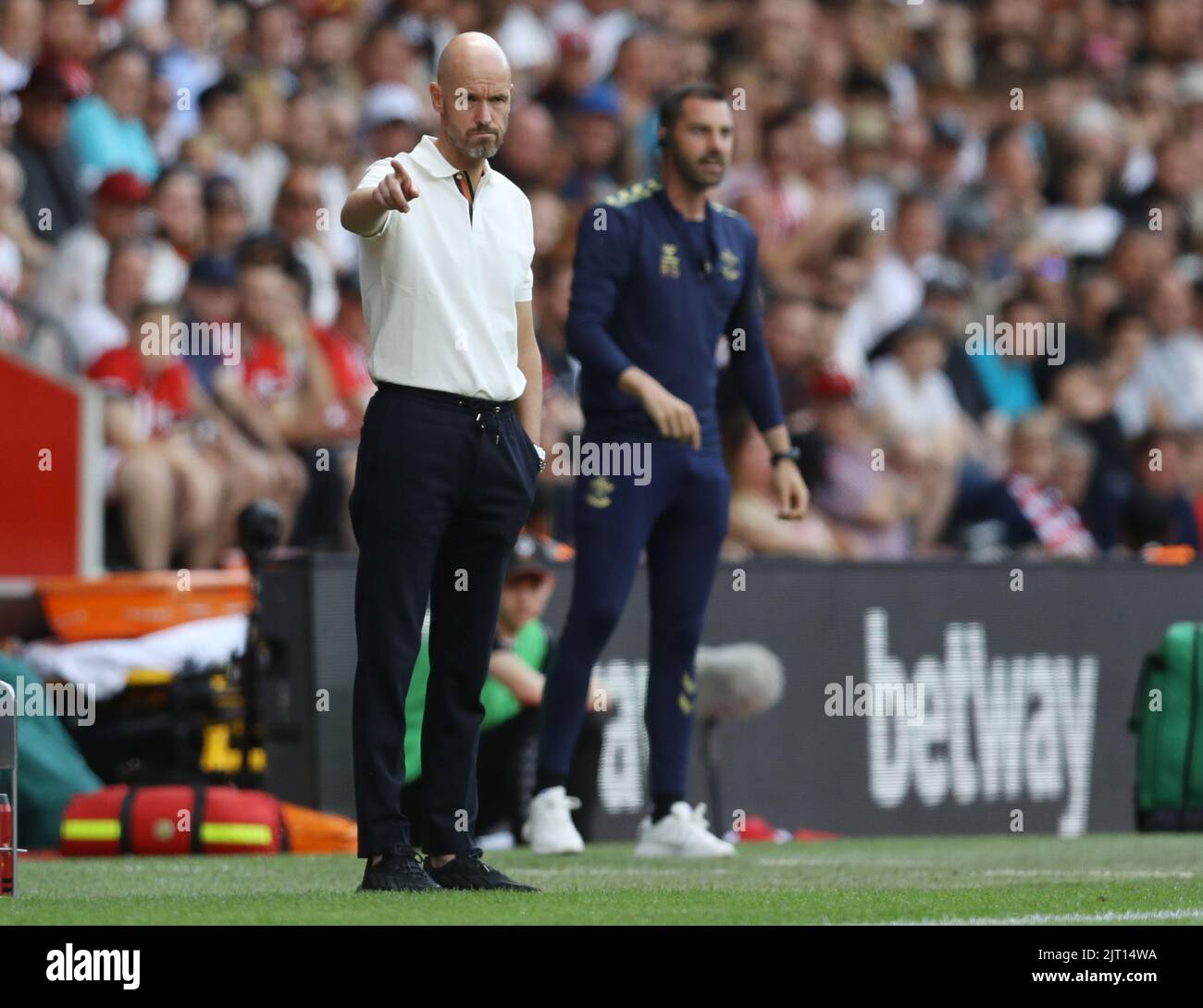 Southampton, England, 27.. August 2022. Während des Spiels der Premier League im St. Mary's Stadium, Southampton. Bildnachweis sollte lauten: Paul Terry / Sportimage Stockfoto