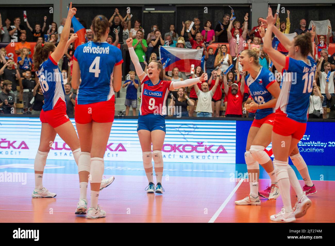 Tabor, Tschechische Republik. 27. August 2022. Daniela Digrinova aus