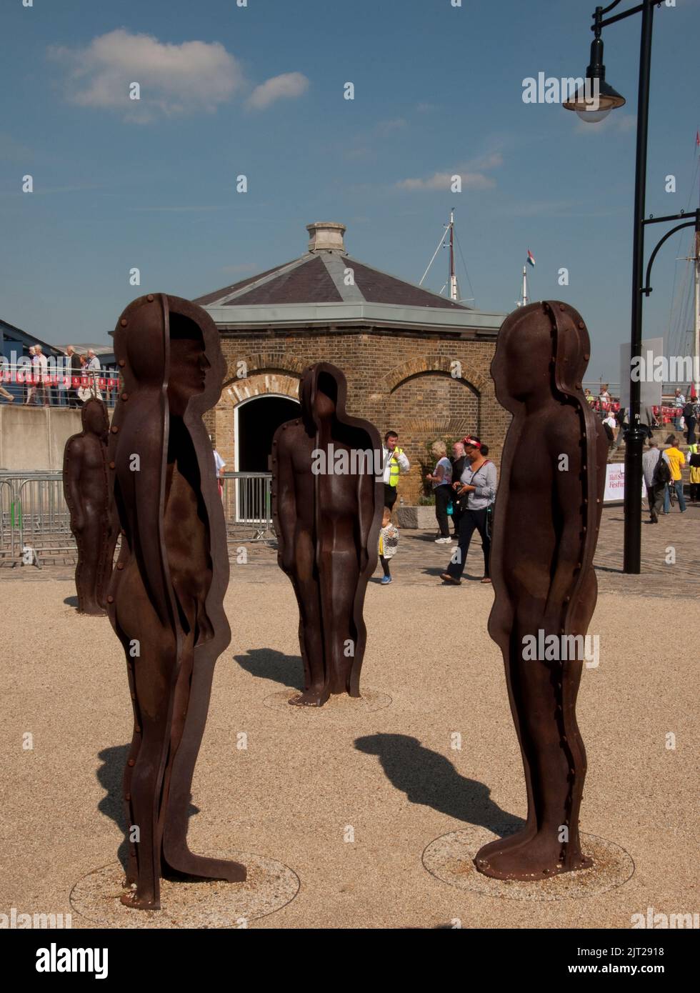 Woolwich Royal Arsenal, Monument, Woolwich, London, Großbritannien Stockfoto