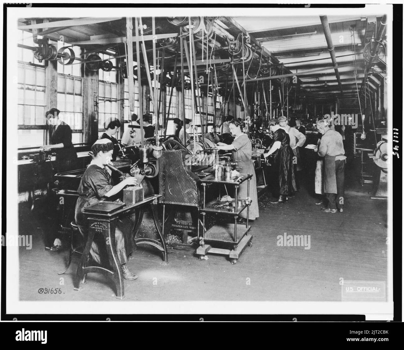 Ausbildung Schule, Norton Schleifen Co., Worchester, Massachusetts Stockfoto