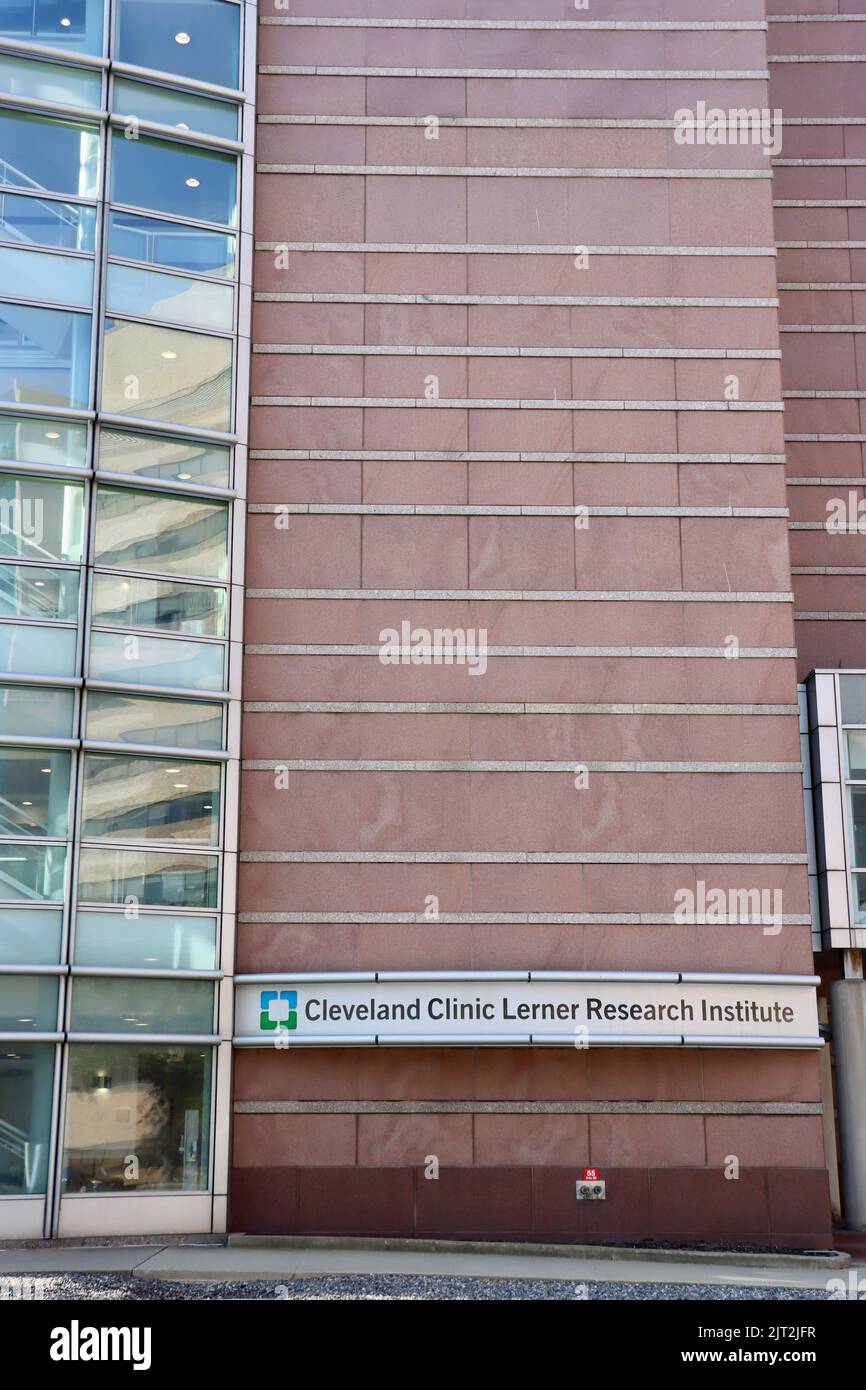 Cleveland Clinic Lerner Research Institute am Hauptcampus Stockfoto