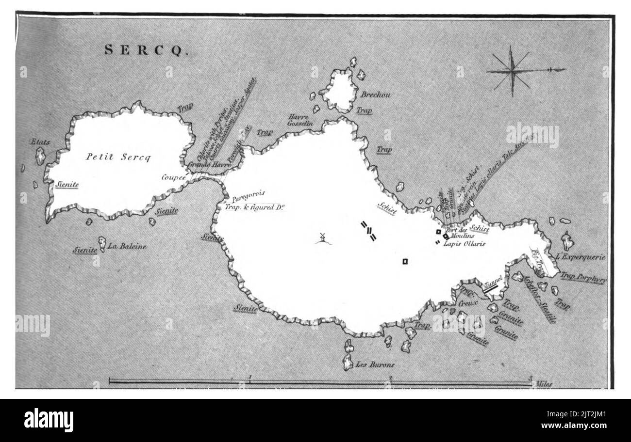 Transactions of the Geological Society, Serie 1., Band 1, Seite 0443-B. Stockfoto