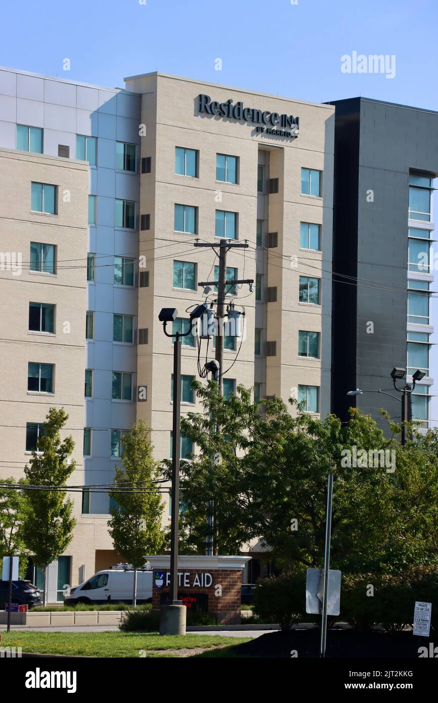 Residence Inn by Marriott auf dem Hauptcampus der Cleveland Clinic Stockfoto