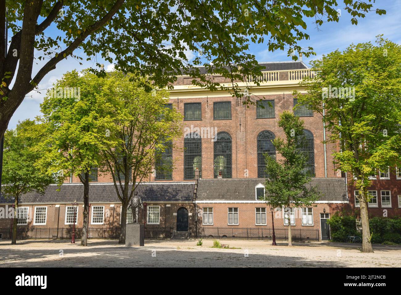 Amsterdam, Niederlande. August 2022. Der portugiesische Synagog in Amsterdam. Hochwertige Fotos Stockfoto