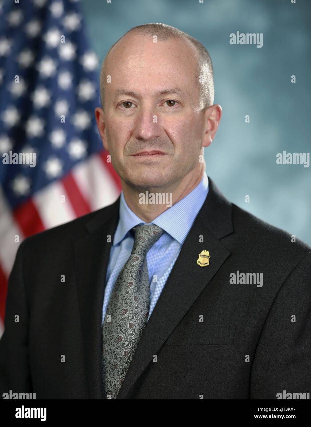 Troy Miller, leitender Beamter, der die Aufgaben des Kommissars wahrnimmt. Stockfoto