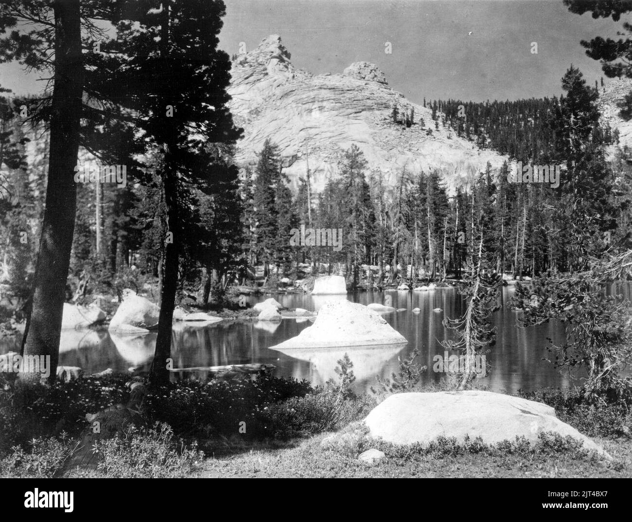 Twin Peaks, Sequoia National Park. Stockfoto