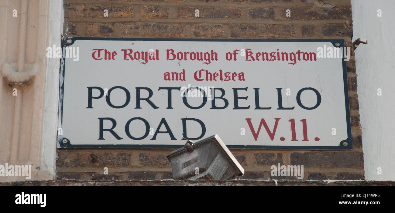 Stra enschild F r Portobello Road London Gro britannien Portobello stra-enschild-f-r-portobello-road-london-gro-britannien-portobello