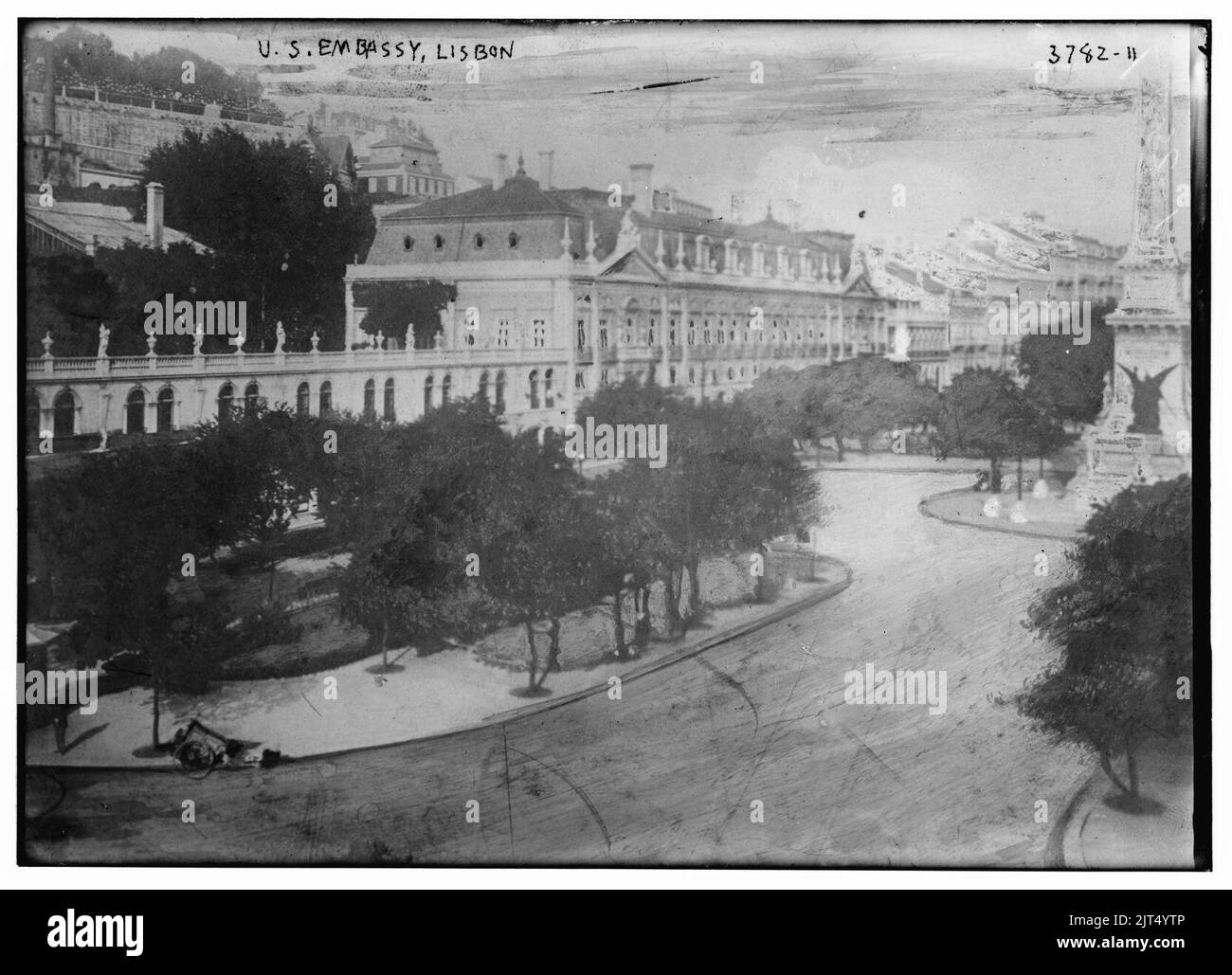 US-Botschaft, Lissabon Stockfoto