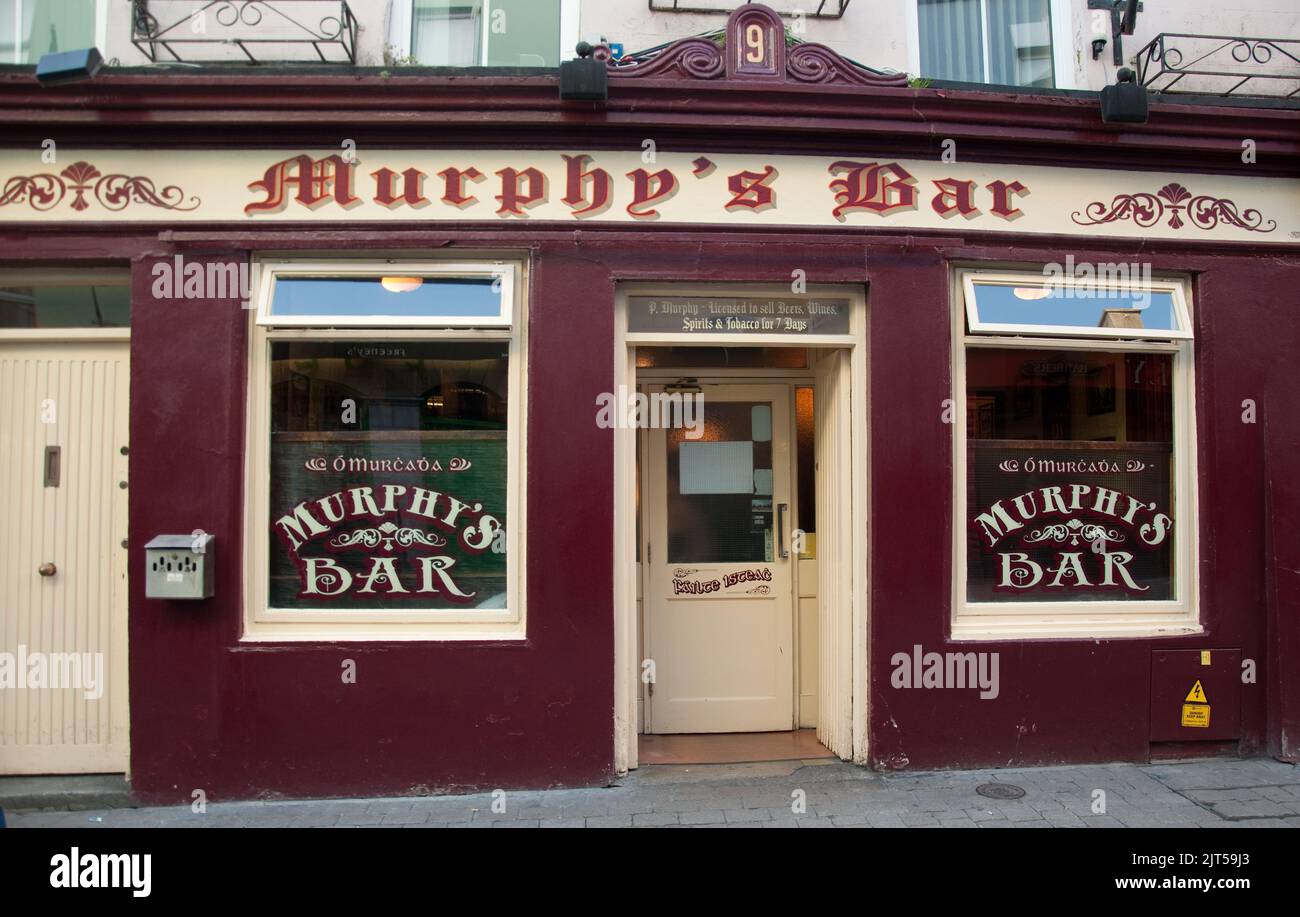Murphy's Bar, Galway, Co Galway, Irland. Die PubKultur ist in Irland