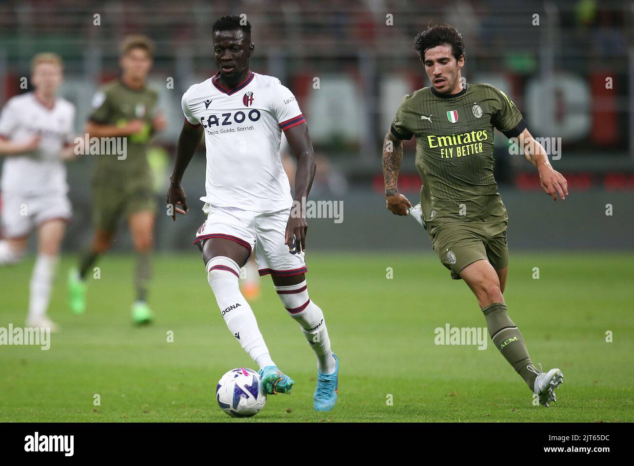 teilnehmer: ac mailand gegen fc bologna
