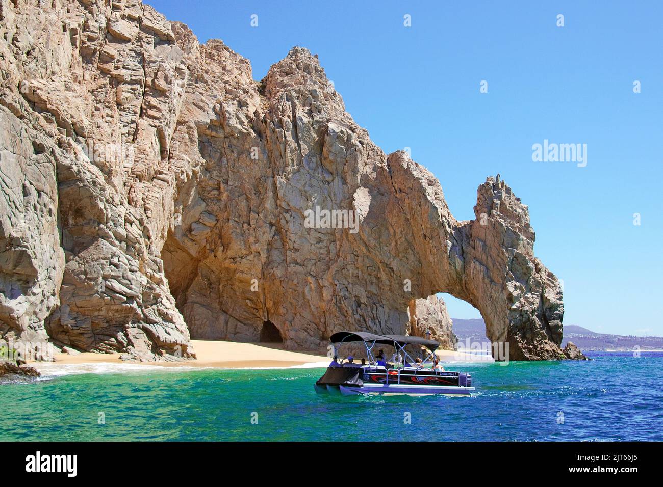 Land's End und der Bogen El Arco, Cabo San Lucas, Baja Califonia, Mexiko Stockfoto