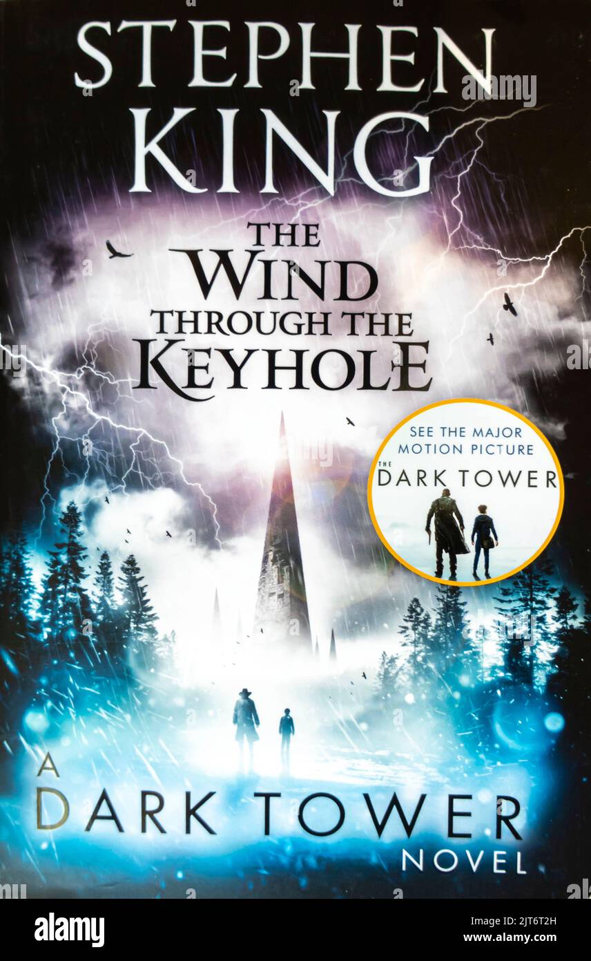 Der dunkle Turm: Der Wind durch den Schlüsselloch-Roman von Stephen King. 2012 Stockfoto
