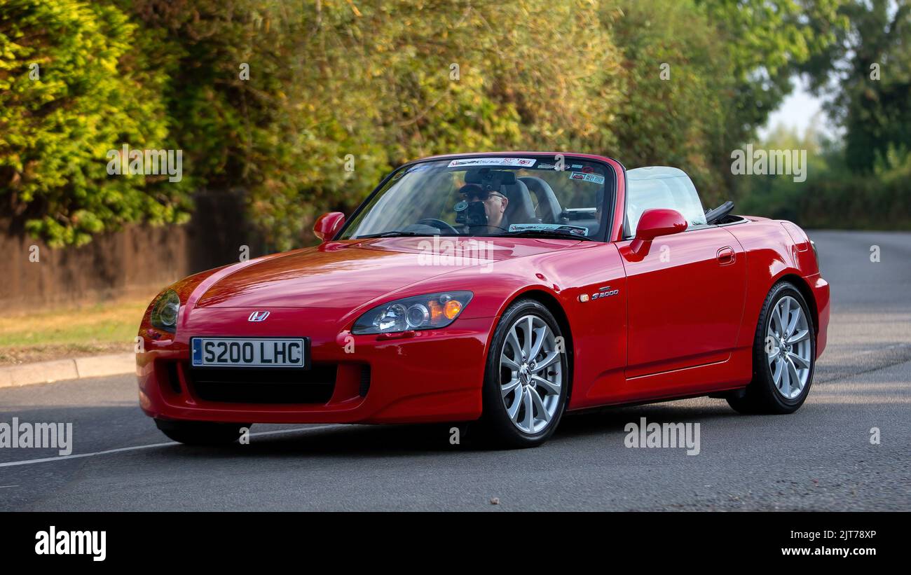 2007 1997cc rote Honda S2000 Stockfoto