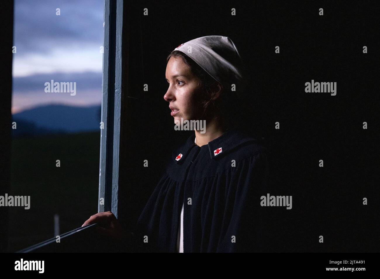 LINA KHOUDRI in GEHEIMER BEZEICHNUNG (2021) -Originaltitel: LA PLACE D'UNE AUTRE-, Regie AURELIA GEORGES. Bild: Arte France Cinéma / Album Stockfoto