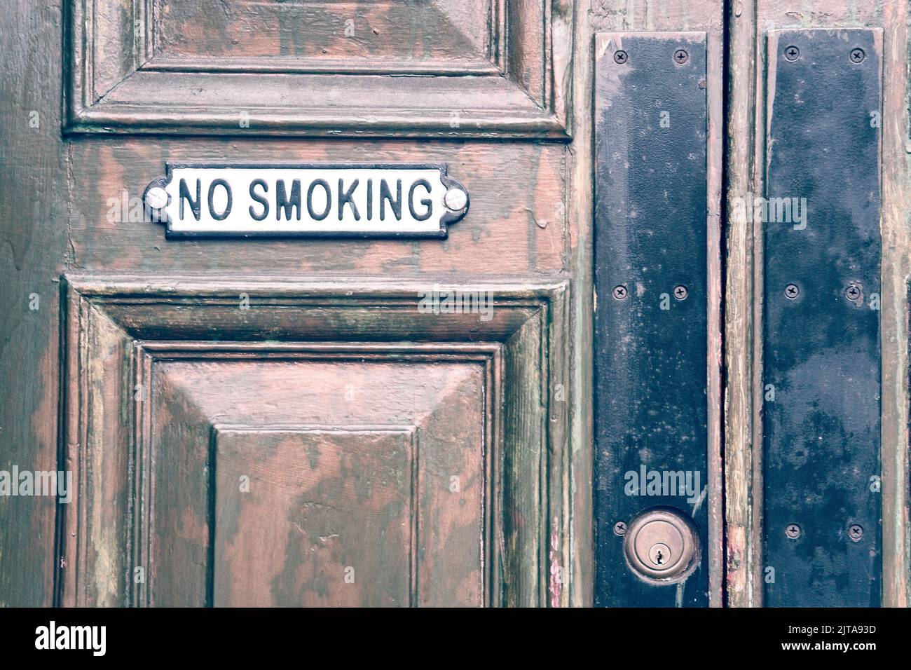 Rauchen verboten Stockfoto