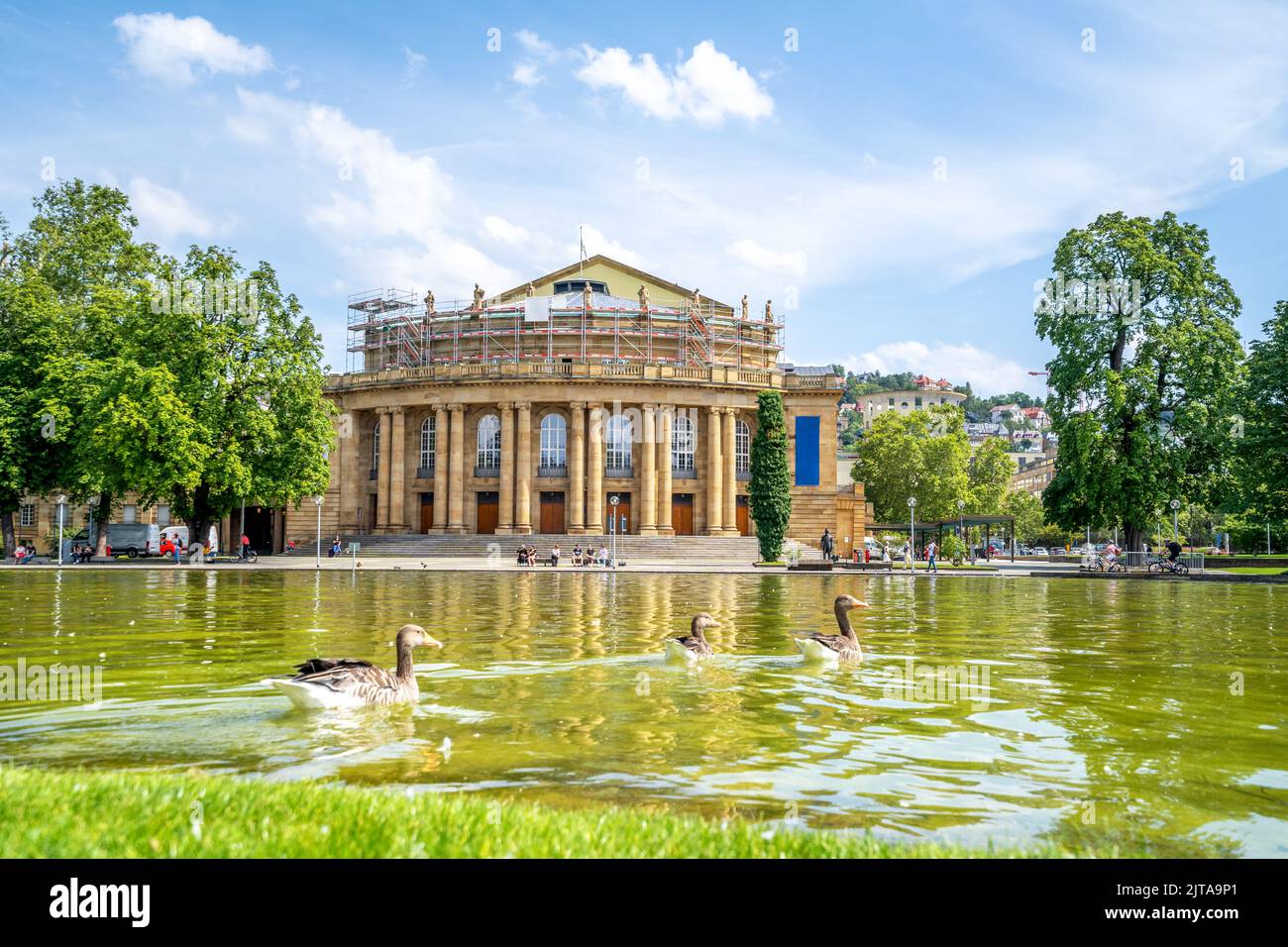 Theater, Stuttgart, Baden Württemberg, Deutschland Stockfoto