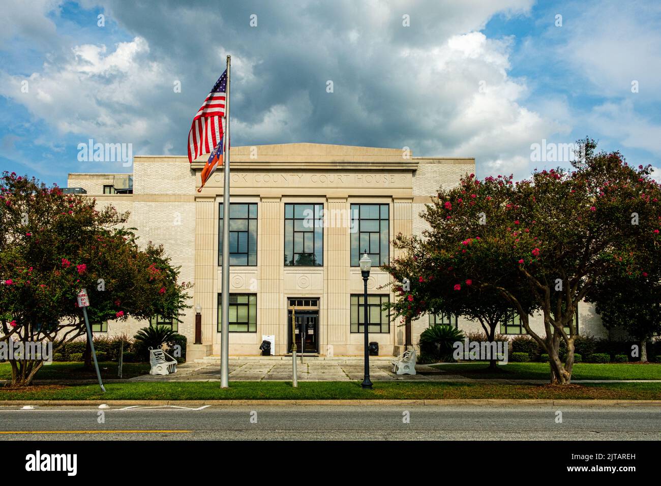 Cook County Courthouse, North Hutchinson Avenue, Adel, Georgia Stockfoto