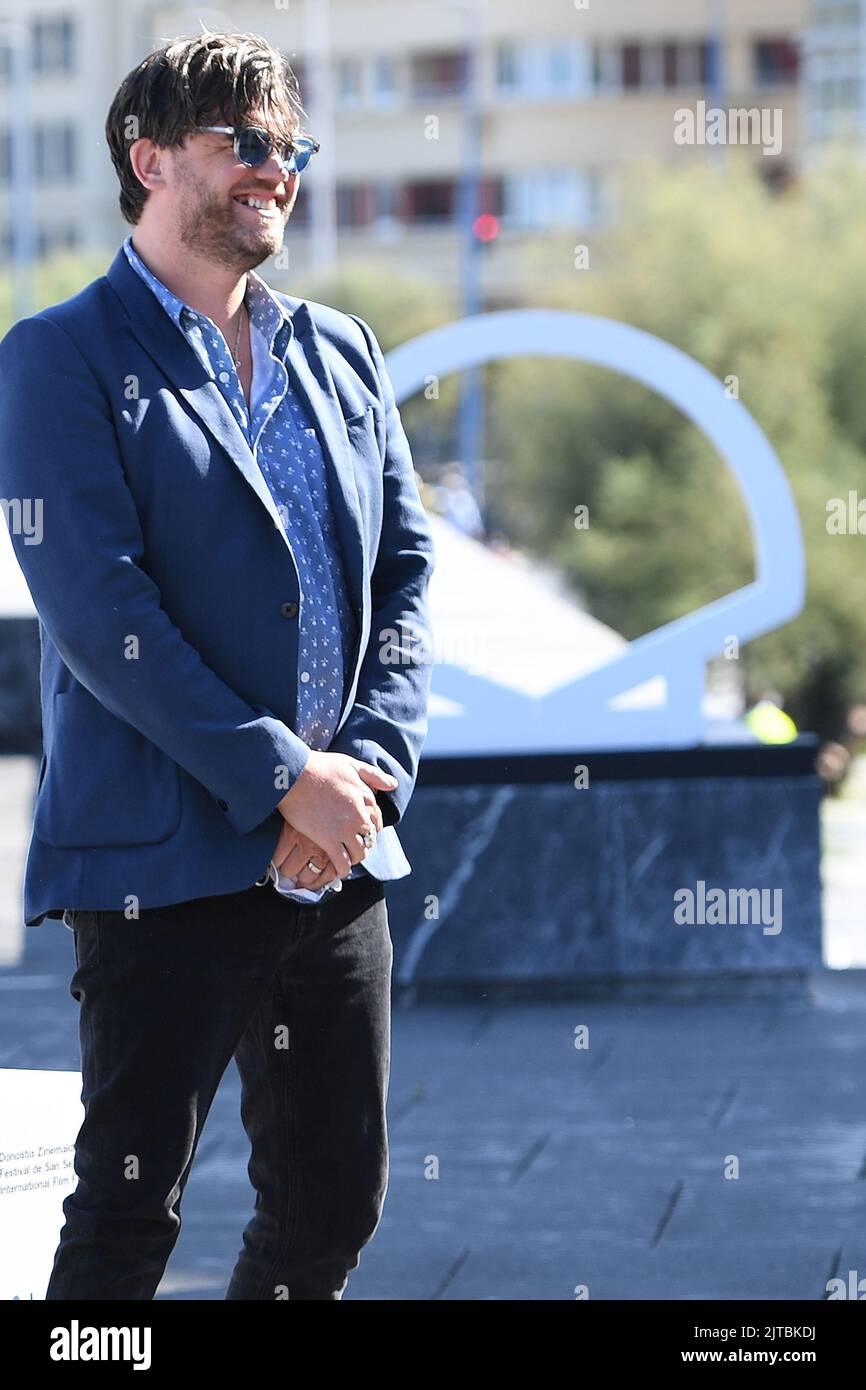 Stephen Deuters beim Internationalen Filmfestival von San Sebastian 68.. (Kredit: Julen Pascual Gonzalez) Stockfoto