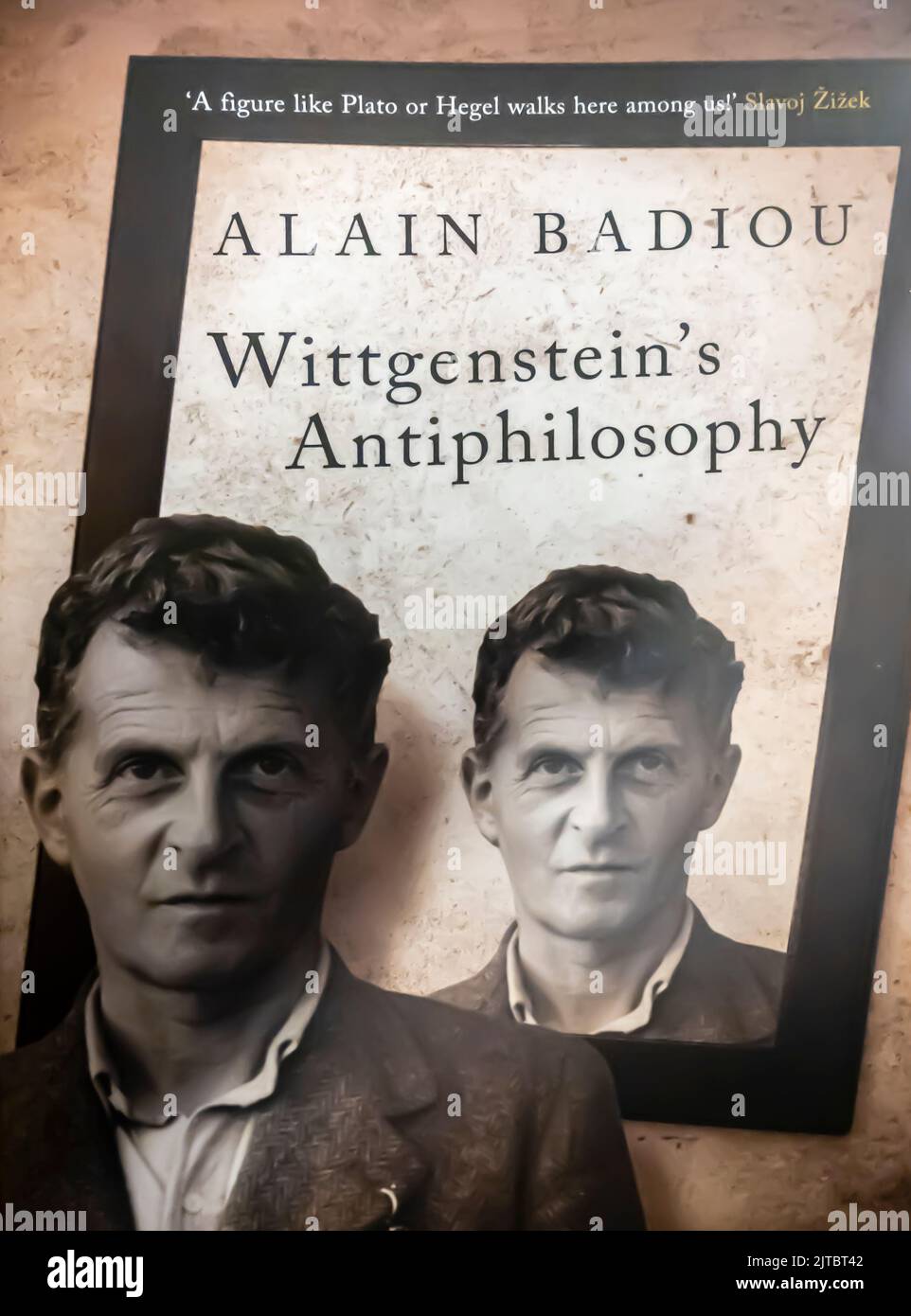 Wittgensteins Antiphilosophie Buch von Alain Badiou. 2008 Stockfoto