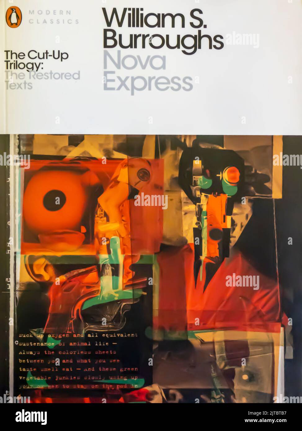 Nova Express Roman von William S. Burroughs. 1964 Stockfoto