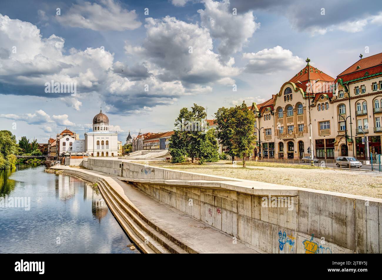 Oradea, Rumänien, HDR-Bild Stockfoto