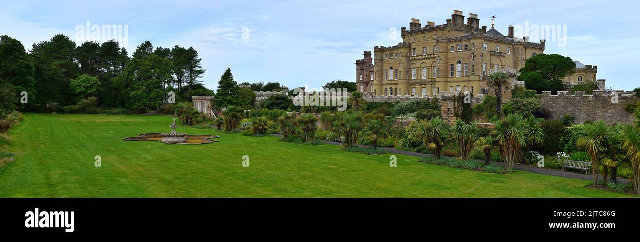 Blick auf das Culzean Castle Stockfoto